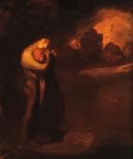 theophile-alexandre steinlen The Kiss oil painting on canvas